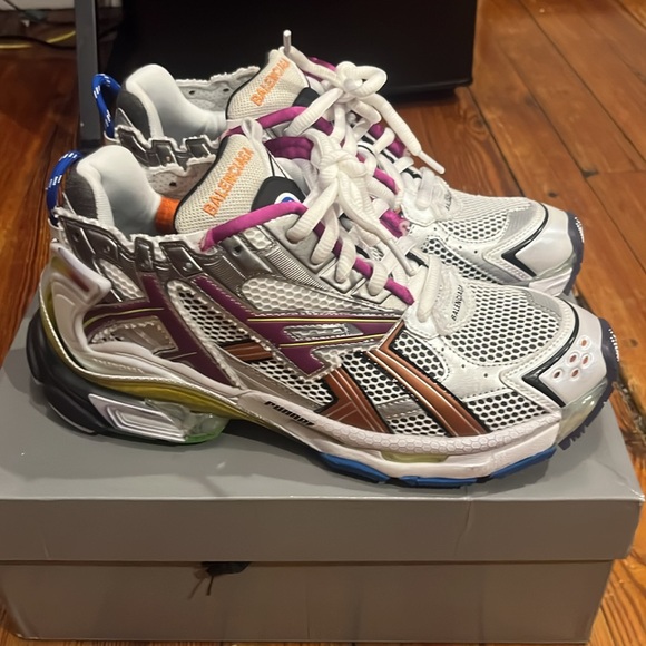 Balenciaga runner sneaker 'Grey multi-color' - Picture 3 of 3